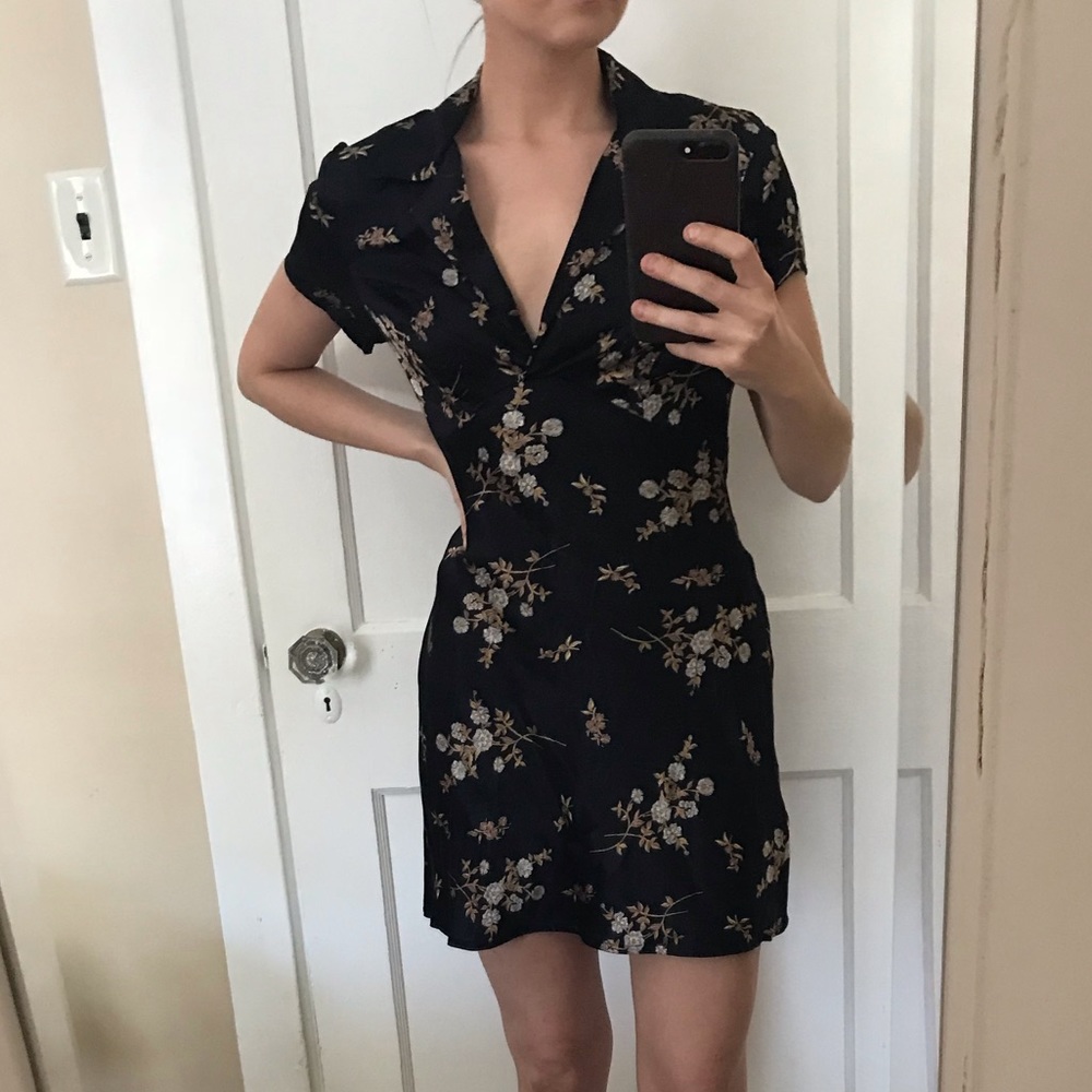 Vintage BCBG Silk Dress